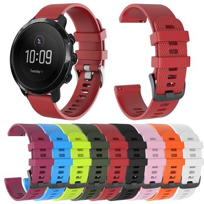 Large Silicone WatchBand WristStrap Bracelet Replacement  For SUUNTO 3 Fitness