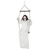 170cm Animated Hanging Swing Ghost Halloween Decoration, Sound Touch Activated Ghost Halloween Animatronic