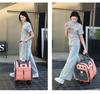 New Wheeled Breathable Cat Carrier Backpack - Portable Double Shoulder Pet Carrier