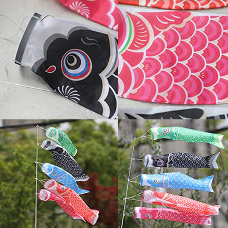 Japanese Carp Streamer: Customizable Fish Flag for Children's Day and Aquarium Decoration