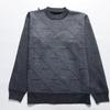 Winter Fleece Thickened Inner Sweater Bottoming Knitted Sweater Men's Integrated Fleece Thermal Top