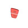 Red Aluminum Alloy Car Electronic Handbrake Button Cover Trim For Volvo XC60 19+