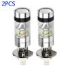 1000LM LED Headlight White 100W 12-24V 20-2pcs 6000K Driving H1 Parts Projector Replacement Wear-resistant