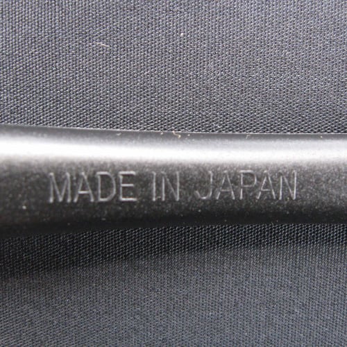 Nagao Heat-Resistant Plastic Soft Spoon Set (5 pieces), Black, Dishwasher Safe, Made in Japan