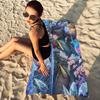 Z-Zenlesss Zone Zero H-Hoshimis M-Miyabis Microfiber Printed Beach Towel Mountain Climbing Yoga Beach Swimming Running Absorbent Soft