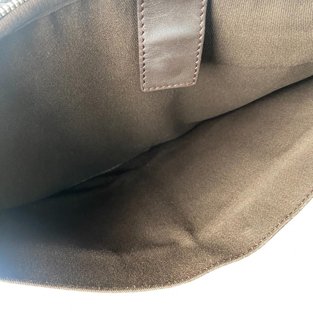Bolso de negocios LOEWE usado PVC Marrón para hombre