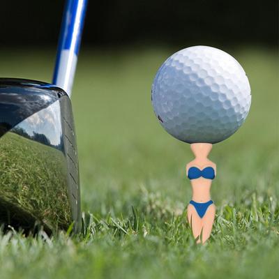 Vtipné golfové týčka Bikini Golfové týčko Novinka Sportovní vybavení Tréninkové příslušenství pro začátečníky Vnitřní Zadní dvorek Muži Ženy Golfista Hřiště