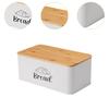 Bread Box Single Layer Bread Storage Container for Farmhouse Home Pastries