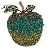 Fruchtform Legierung Anstecknadel Strass Brosche für Damen, Revers Anstecknadel Damen, Kleidung Schmuck Zubehör Hochzeitsparty Abschlussball Vintage