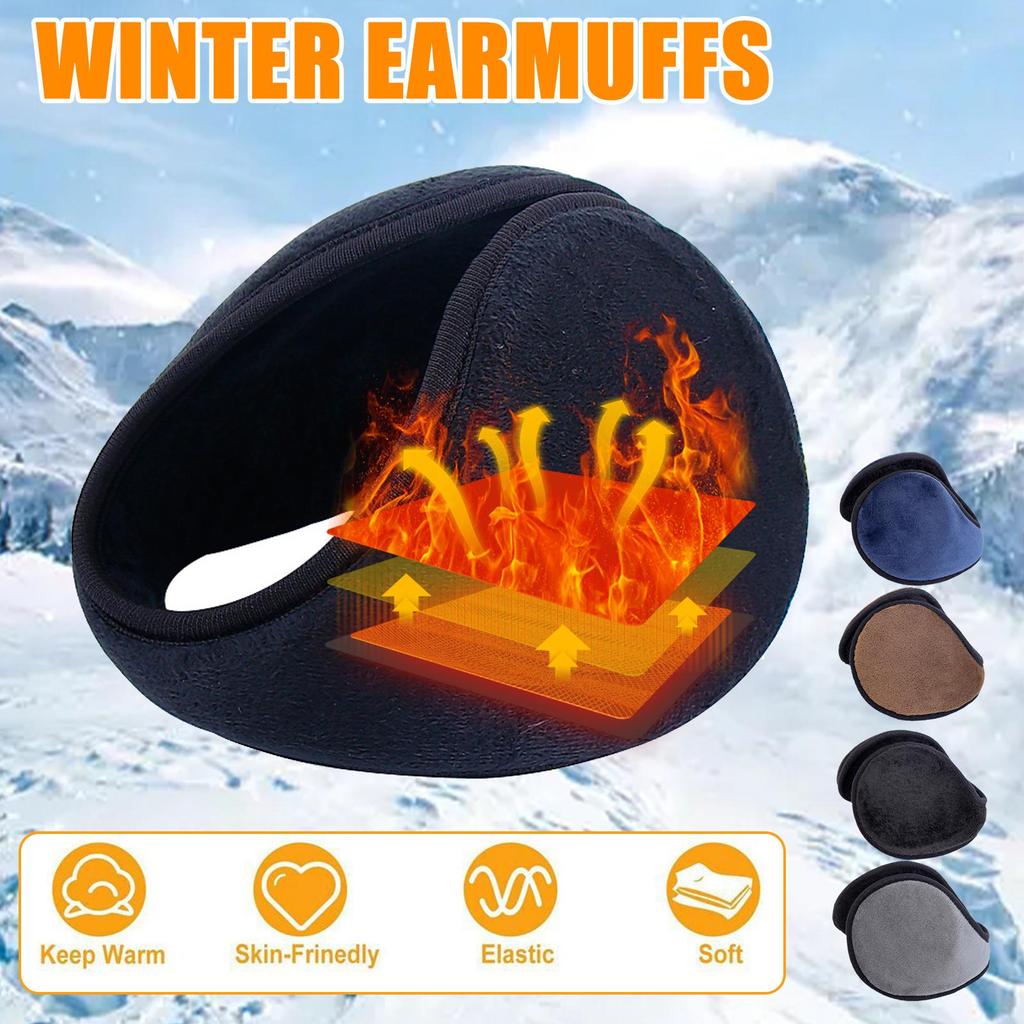 Winter Earmuffs Women Men Cold Weather Earmuffs Outdoor Travel Warm And Thickened Earmuffs Headband Hair Band