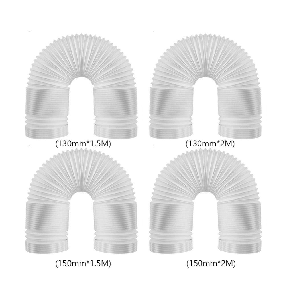 150/200CM Air Conditioner Exhaust Hose Duct Connector for Mobile Air Conditioning Home Ventilation