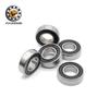 In-stock 6900 2RS Thin-walled Deep Groove Ball Bearing, 10x22x6, High-speed Motor Bearing with Blue Rubber Seal.