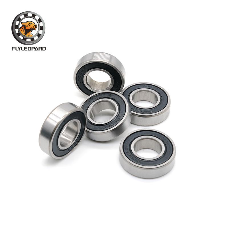 In-stock 6900 2RS Thin-walled Deep Groove Ball Bearing, 10x22x6, High-speed Motor Bearing with Blue Rubber Seal.