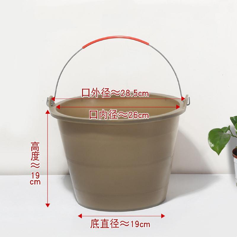 Heavy Duty Flexible Rubber Bucket for Farm Feeding Garden household Construction  Durable