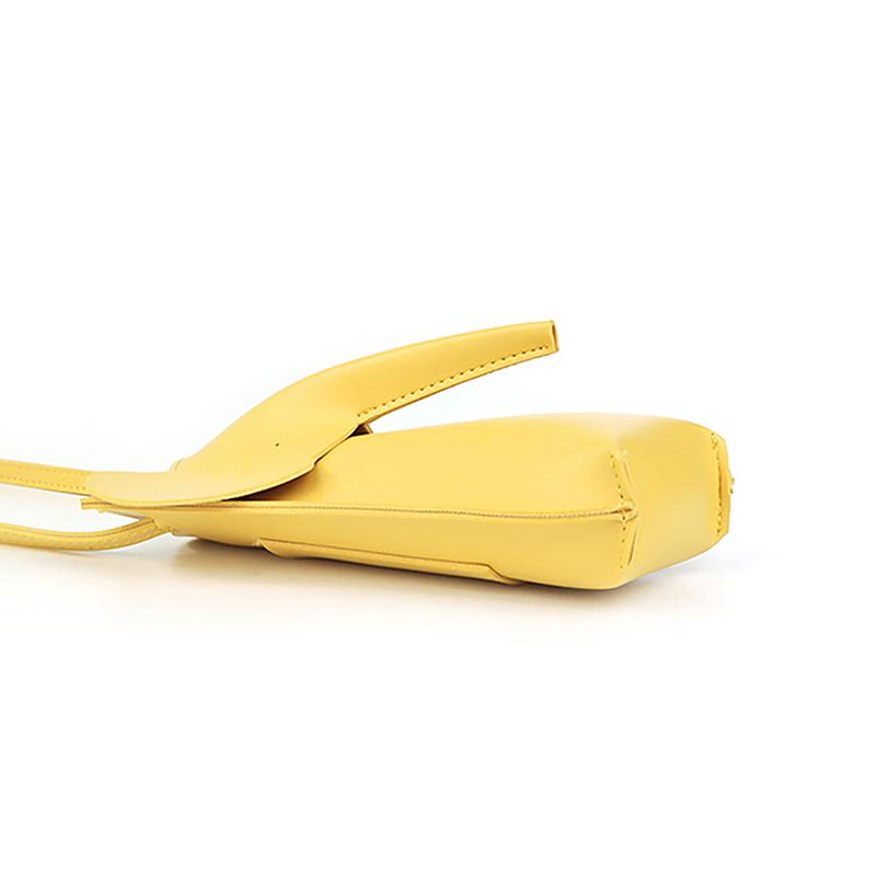 Cute Elephant Crossbody Bags For Girls Women Leather Soft Small Purses Card Wallet Phone Shoulder Bags Solid Color Mini Wallet