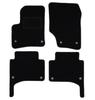 Black Velour Floor Mats For: Porsche Cayenne I SUV (2002-2010)