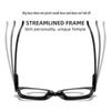 Men's Photochromic Anti-Blue Light Reading Glasses for Indoors and Outdoors - Spring Leg Design