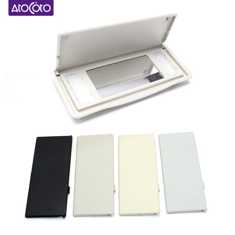 Car Sunvisor Vanity Mirror Cover For Land Rover Range Rover Sport Discovery 4 Evoque LR063682