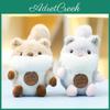 Cartoon Squirrel Plush Doll With Pp Cotton For Kids Gift And Backpack Accessory