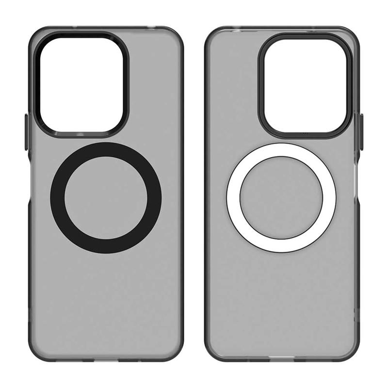 Transparent Case For Xiaomi Redmi 13 Case Redmi 13 Magnetic Adsorption Wireless Charge Back Cover For Redmi 13 Case 6.79 Inch