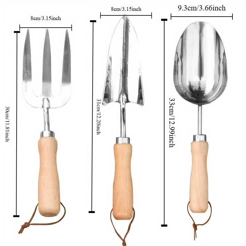1Pc Stainless Steel Shovel Small Planting Flowers Succulent Planting Shovel Shovel Gardening Tool Set Can Be Used for Gardening