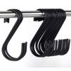 10/15/20/25/30pcs Household Organizer Stainless Steel Storage Rack Hanger Clasps Hooks S Shaped Hook