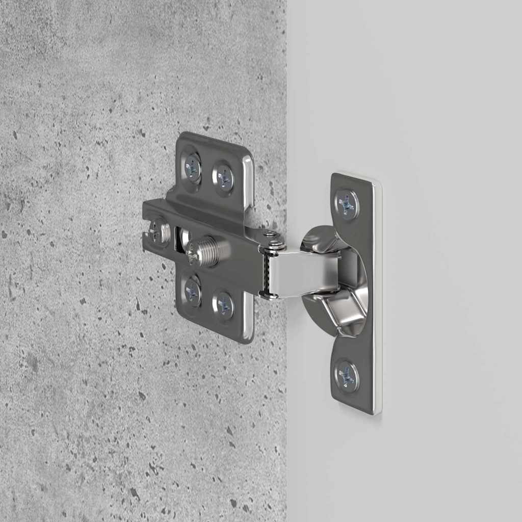 Wall Mounted TV Cabinet Concrete Grey 59.5 x 31 x 40 cm Particleboard