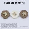 10Pcs Coat Buttons High-End Exquisite Premium Cashmere Sweater Decorative Buttons High-End Top Jacket Buttons