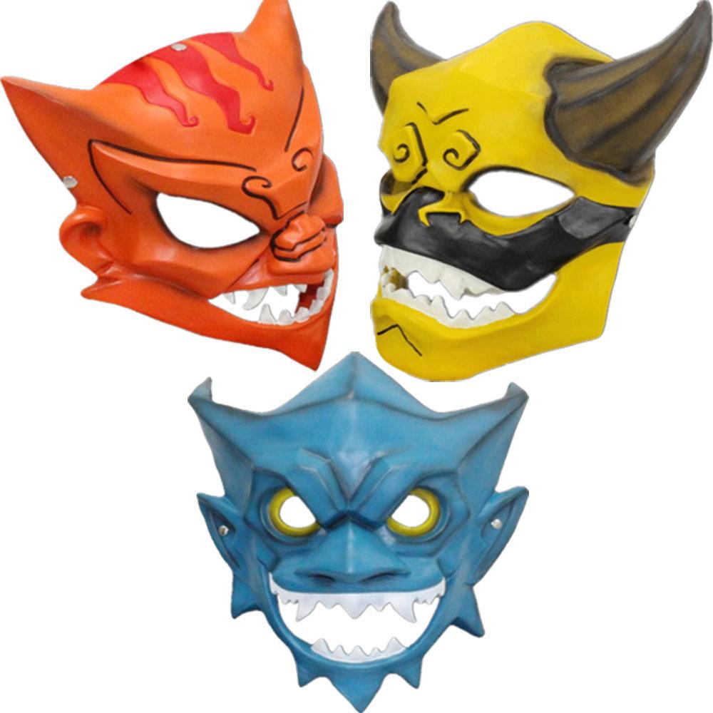 Anime Jackie Chan Adventures Mask Ikaresubat Facebook Shadow Legion Mask Character Dress Up Party New