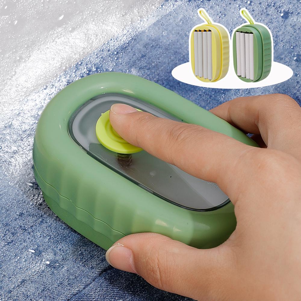 Multi-function Laundry Brush Roller Press Brushes Soft Rubber Foam Home Cleaning Brush Household Clothes and Shoes Cleaner Tool
