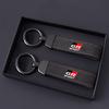 Suede Leather Car Key Rings Chains For Toyota GR Sport Corolla Yaris Aygo Prius RAV4 Crown CHR Camry Auris Keychain Accessories