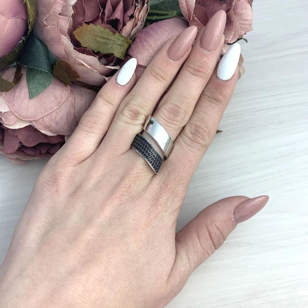 Silberring mit Zirkonia, Produktgewicht 6,25 g (2080107)