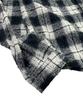 SK8ER ROCK Noise Check Hood Shirt (Navy*Ivory)