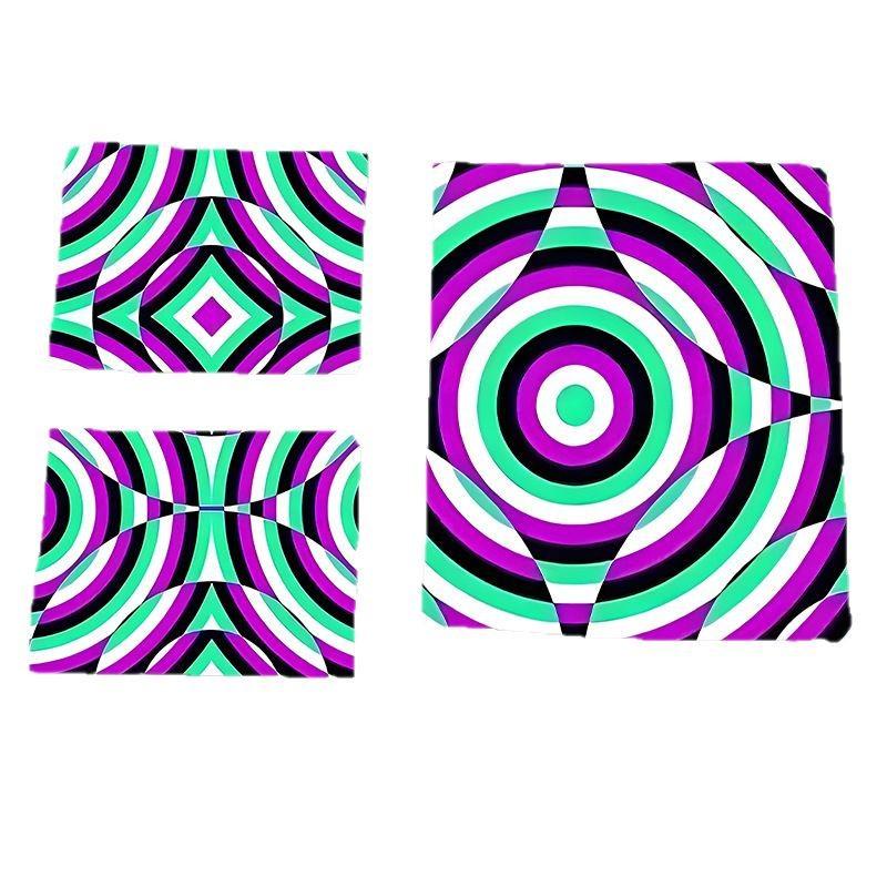 3D Digital Printing Three-Piece Set, Bedding Cover, Bedding Kit