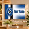 Custom Name Hamburger SV 5D Diamond Painting Personalized Full Drill Diamond Art Kit Gift