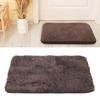 Door Mat Water Absorbent Non Slip Bathroom Mat Thicken Polyester   Entrance Mat Stylish Door Rug for Home