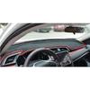 FOR 2016 2017 Honda Civic Inner Dashboard Dash Mat DashMat Sun Cover Pad Red
