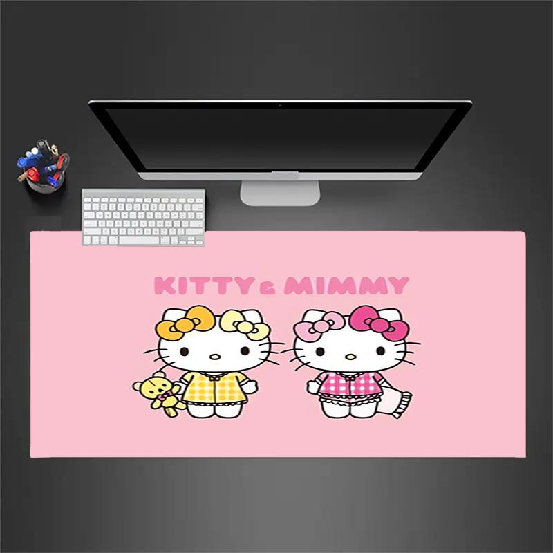 1pc Kitty & Mimmy Friendship Computer Pad with Vibrant Print, Mouse Pads for Desk 102