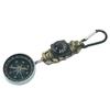 Mini Compasses Thermometer Keychain Pocket Size Snap Hook Compasses Carabiner for Camping Hiking Backpacking Survival