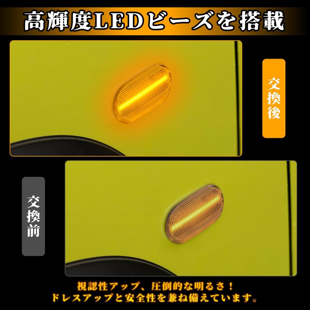 NEIFILES JB64 Jimny Sierra Jb74 Jb23 JB43W LED Side Marker, Altrapan HE21S, Carrie Truck,