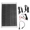 Carregador de Bateria de Painel Solar de 15W Kit de Carregamento de Painel Solar Portátil para Carro Automotivo Motocicleta RV Telefone Celular 12V