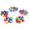 50pcs Aluminum Jingle Bells Loose Beads Small For Festival Party Decoration Christmas Tree Decoration DIY Crafts Accessories CDN