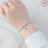 Original Copper Charms Luxury Pink Claw Print Pendant Beads Fit Bracelet Diy Women Making Delicate Gift