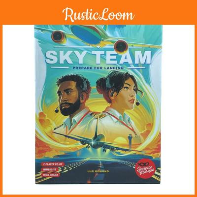 משחק קלפים Sky Team לילדים עם שיתוף פעולה ותקשורת להנאה משפחתית