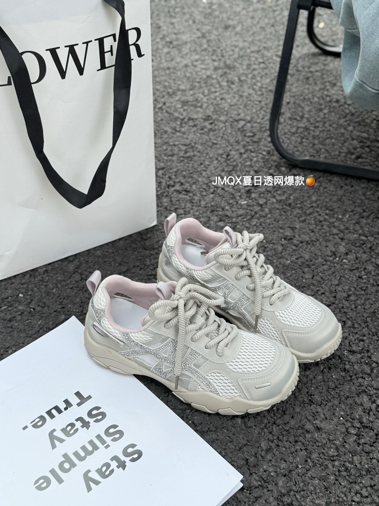 

Сетчатые дышащие женские летние кожаные универсальные повседневные кроссовки на платформе для бега 40