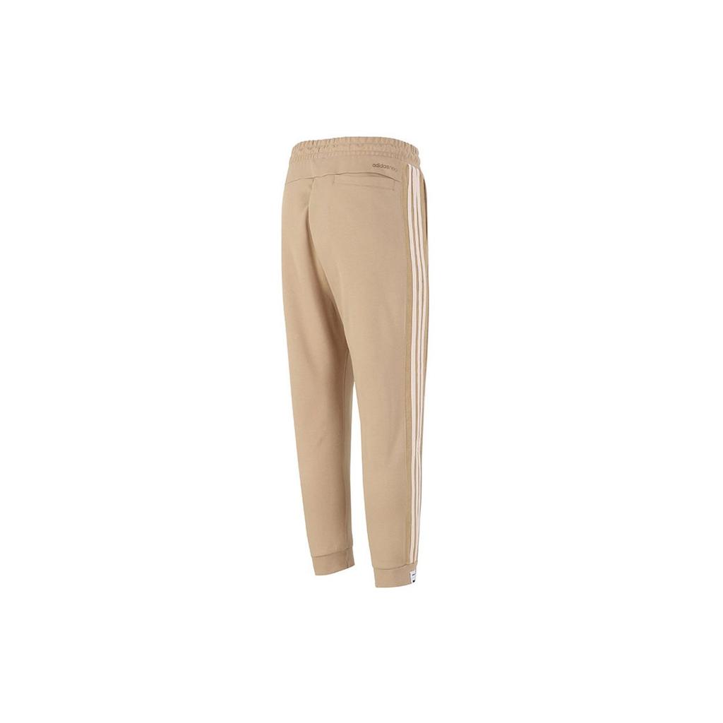 adidas Knitted Sweatpants Men's Khaki Moderate Cuffed Pants H45520