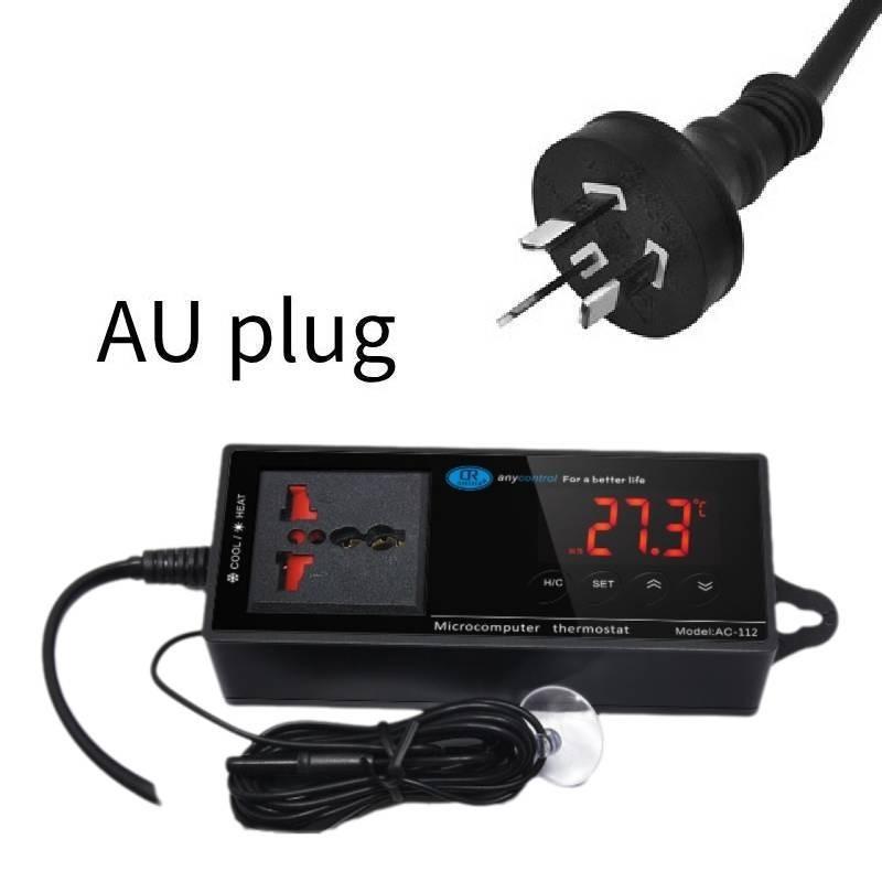 

High Temperature Controller Precision Electronic Plug In Thermostat Aquarium AU
