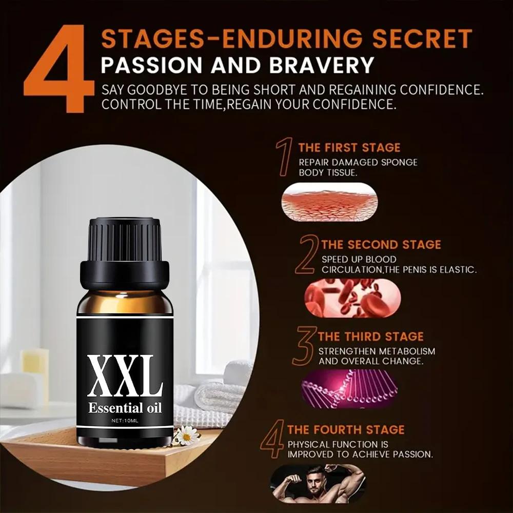 Penis Thickening Growth Man Biggest Enlargement Liquid Cock Erection Enhance Health Care Enlarge Massage Enlargement XXL  Oil 10ml
