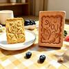 Wooden Gingerbread and Shortbread Cookie Mold Cutter