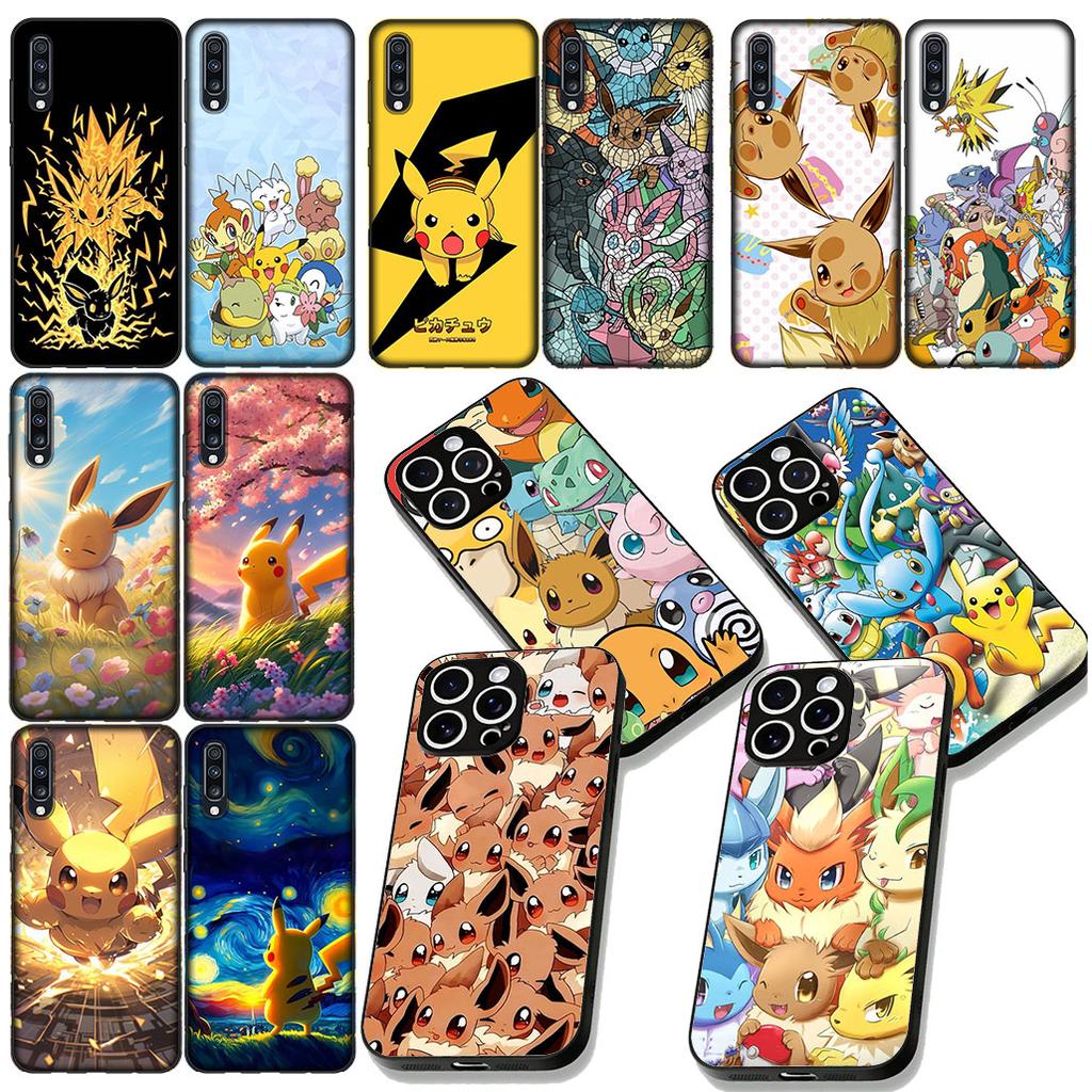 Eevee P-Pokemons P-Pikachus Fashion Cover for Xiaomi Poco C85 C65 C75 X7 X6 M6 M8 F7 F8 Ultra F6 Pro Casing Coque Case